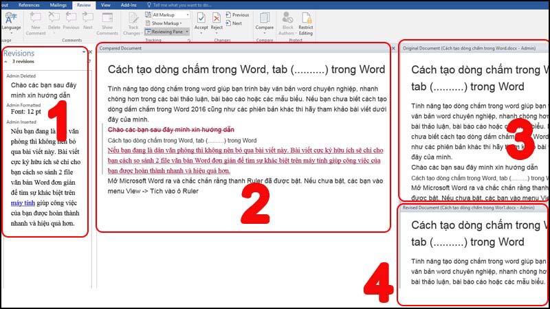 Sau khi nhấn Ok, bạn sẽ nhìn thấy như hình.